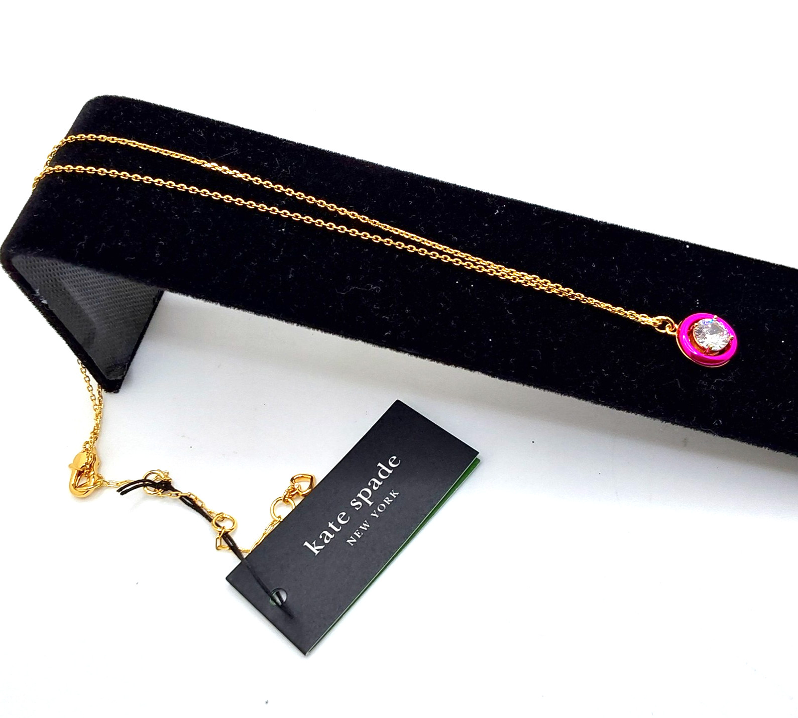 Kate Spade New York Dream in Color Pink Pendant Necklace