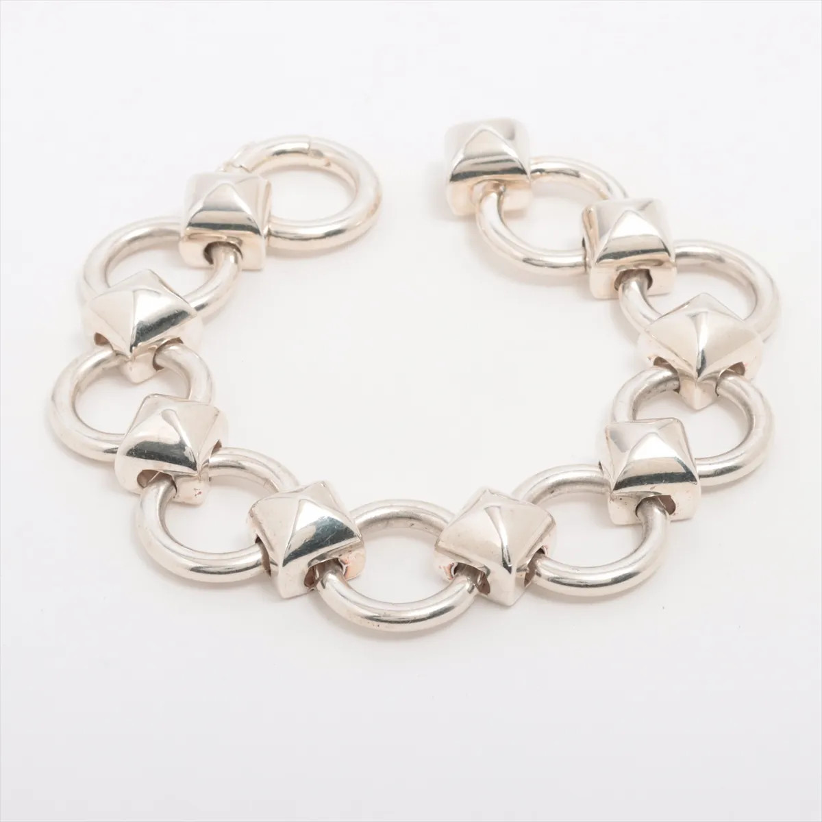 Hermès Lancelot Bracelet 925 70.4g Silver