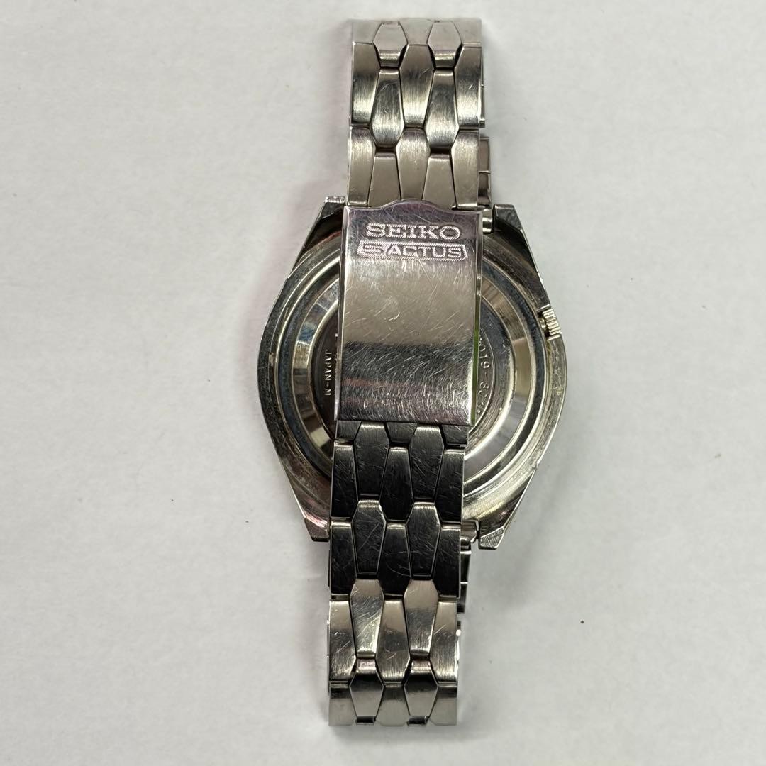 SEIKO 5 ACTUS Automatic Watch 21 Jewel Snow Black