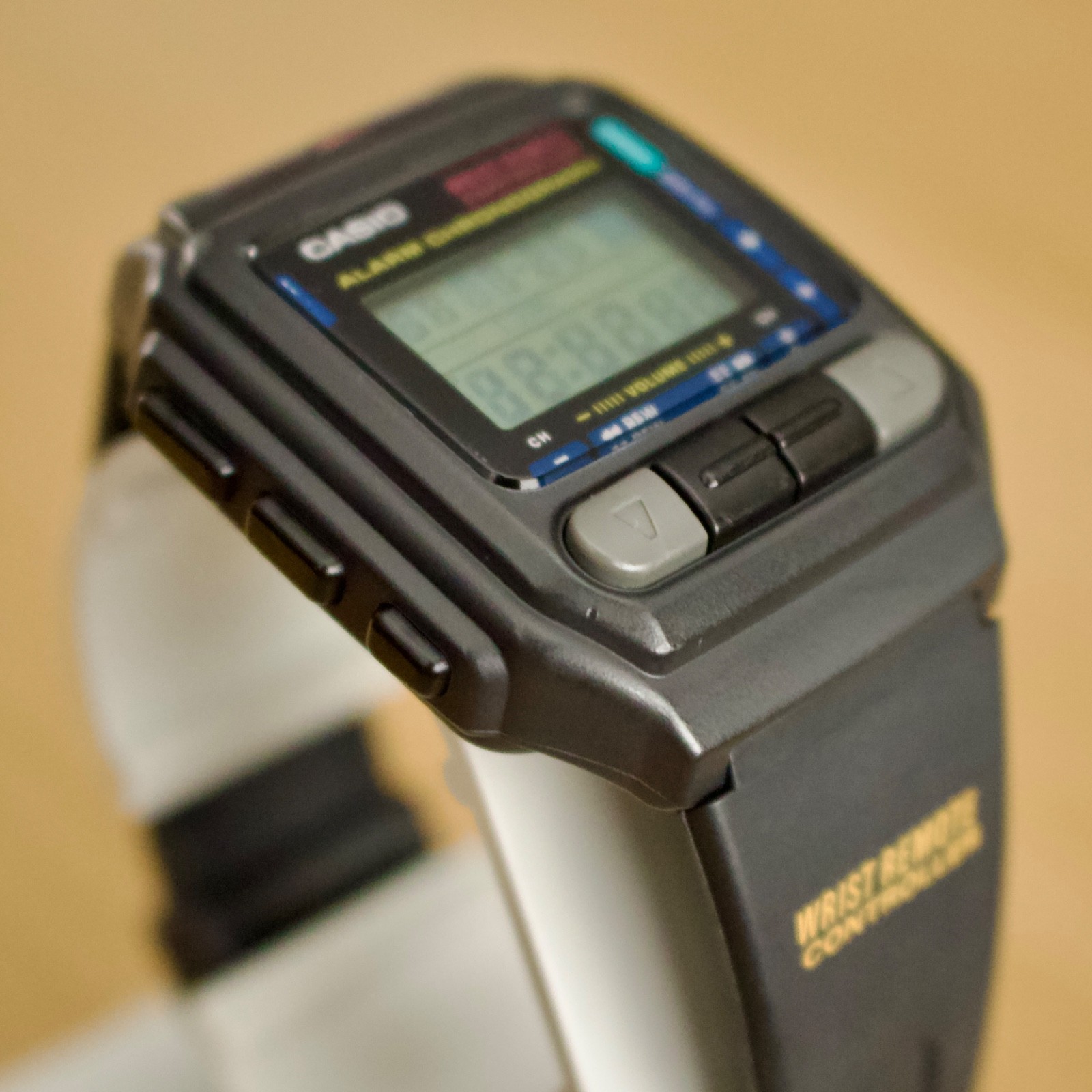 NOS Casio CMD-30B 1994 TV Remote Control Digital Wrist Watch 1173 Korea