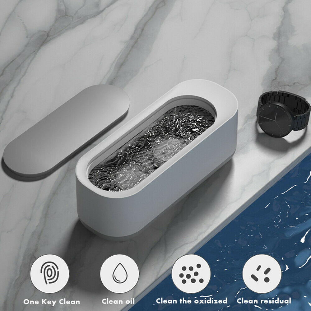 Ultrasonic Jewelry Cleaner Denture Glass Watch Ring Bath Tank Cleaning Machine