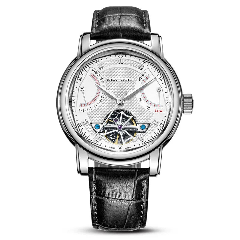 Seagull ST25 Movement Fashion Man Hollow Flywhee Casual Business Watch 819.624