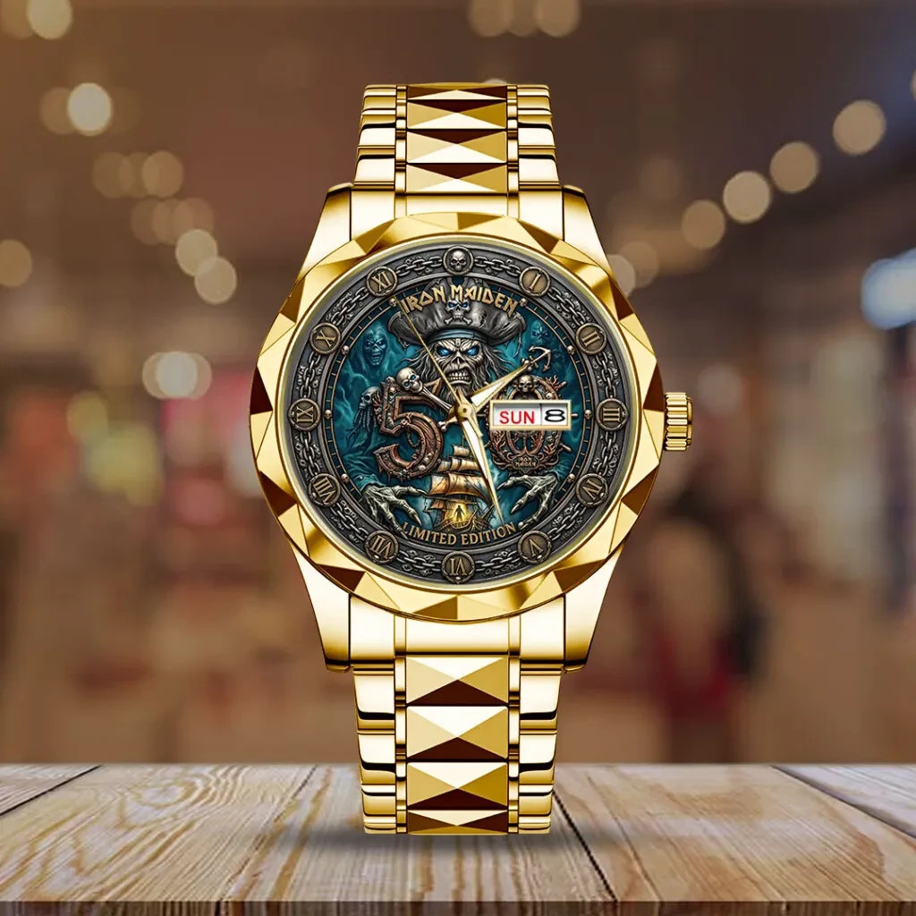 Iron Maiden 50th Anniversary Alloy Luxury Quartz Watch