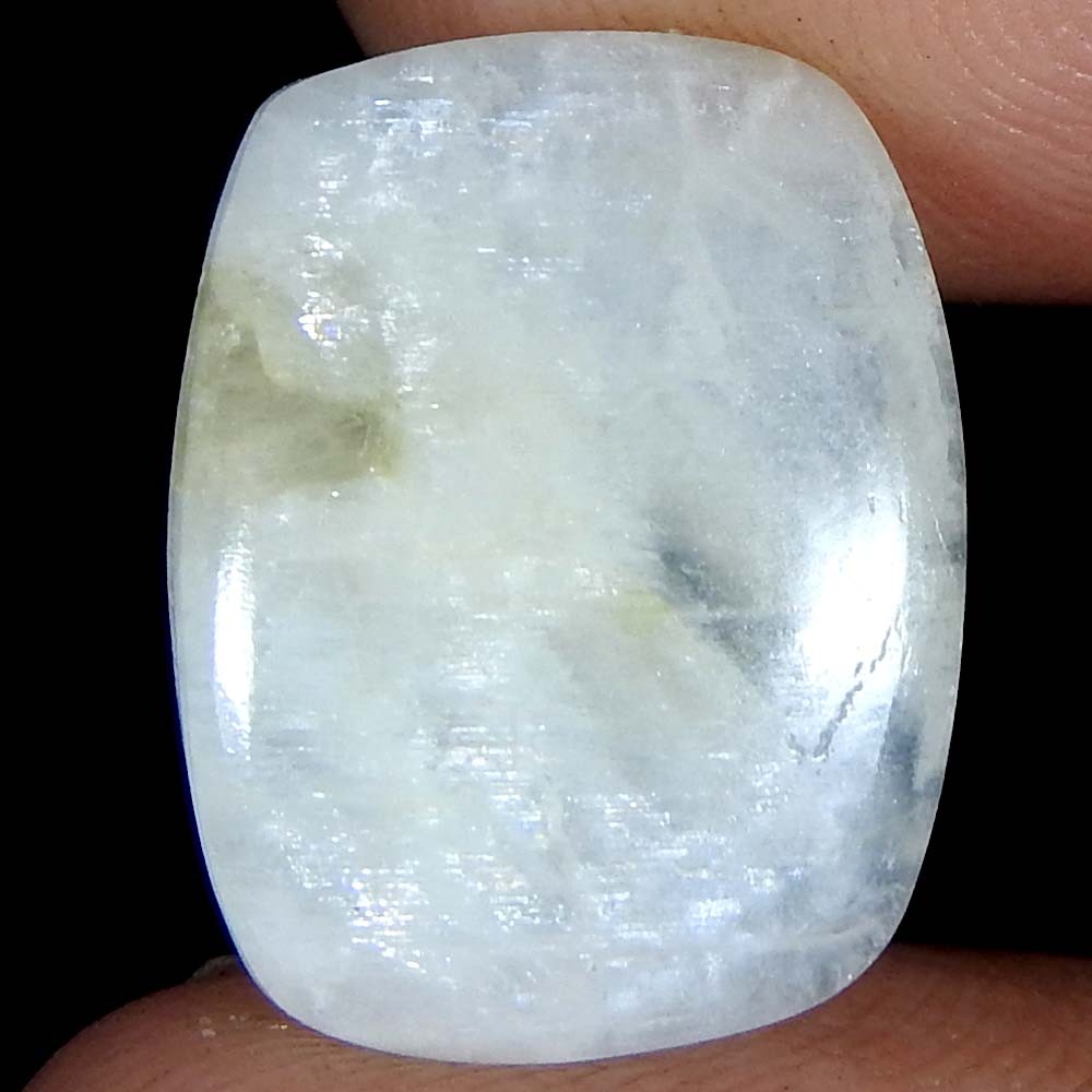 7.45Cts100%Natural Quality Silky Monnstone Cushion Cabochon Loose Gemstone
