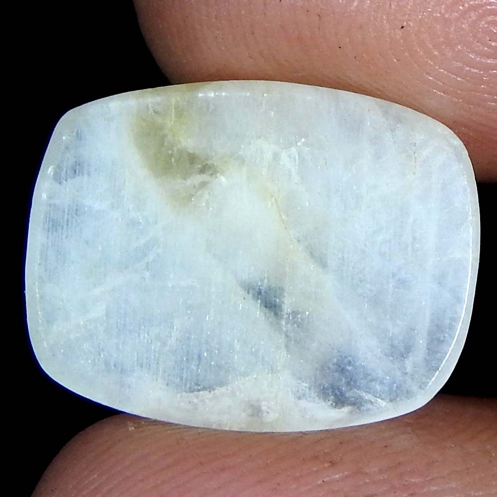 7.45Cts100%Natural Quality Silky Monnstone Cushion Cabochon Loose Gemstone