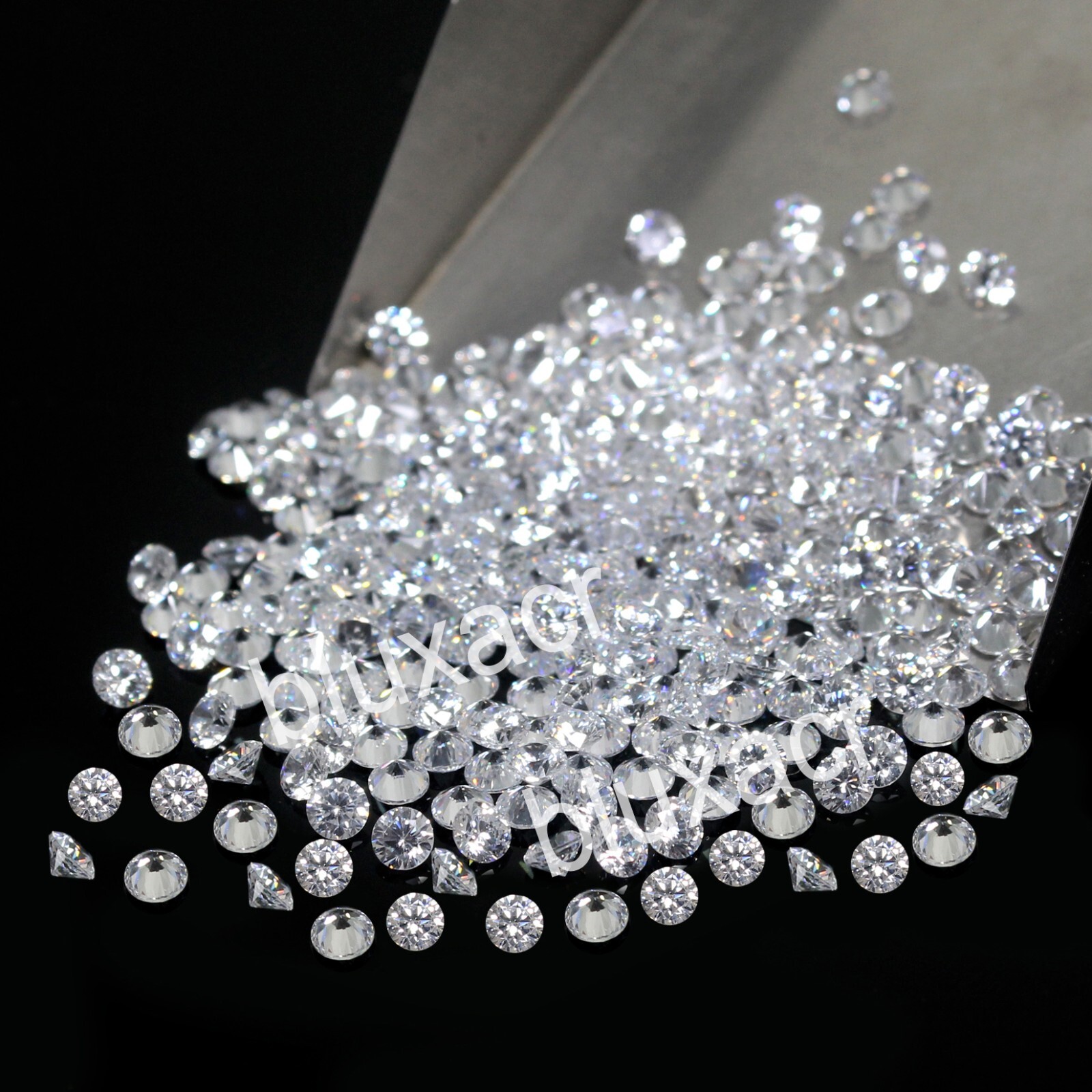 Natural VVS1 D Color Diamond Certified 1.30 MM Round Brilliant Wholesale 100 Pc