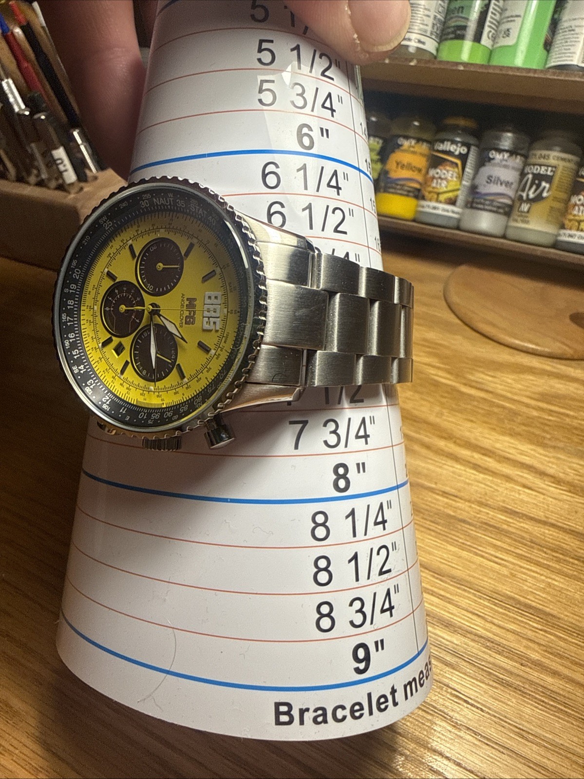 ANGEL CLOVER MF Ghost Sena Moroboshi,Analog Watch-Japanese Stainless Steel Watch