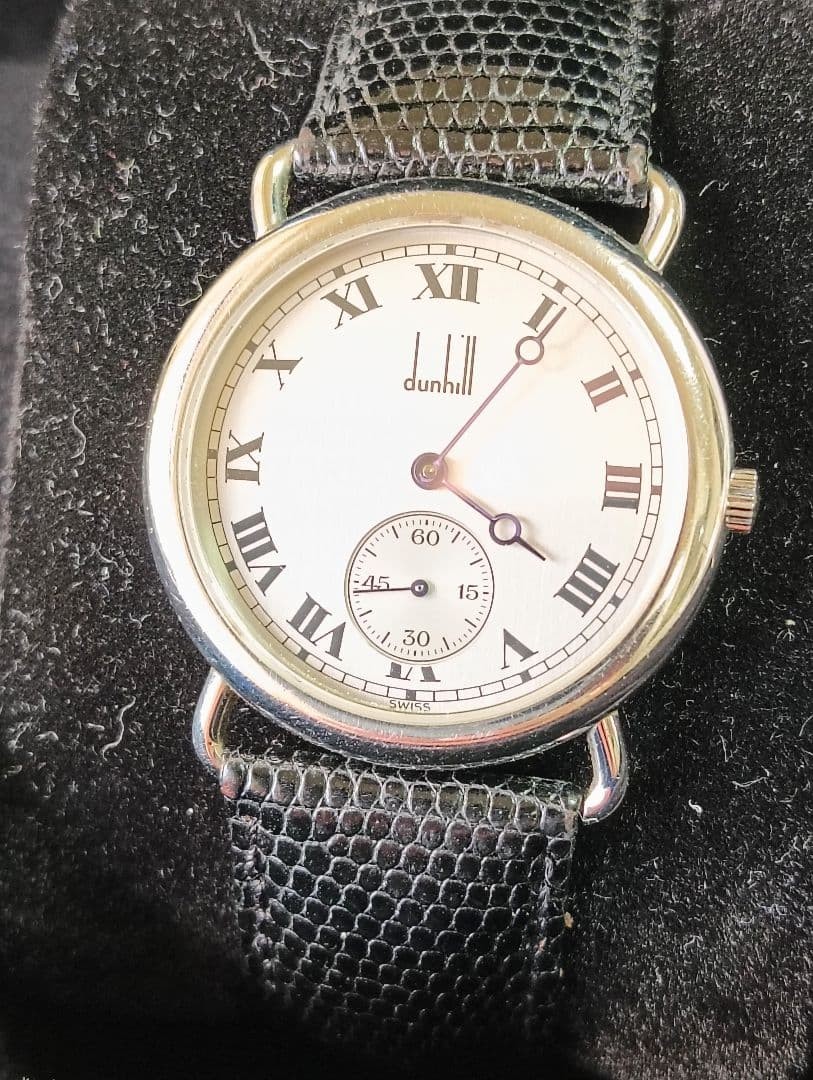 Dunhill 100 Model Centenary 91 Manual Winding Watch Safe packing!