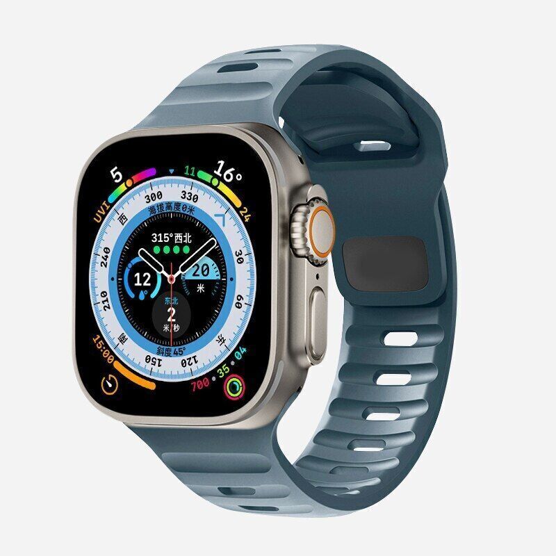 For Apple Watch Series Ultra 11 10 9 8 7 5 Silicone Sport Strap Band 38/49mm