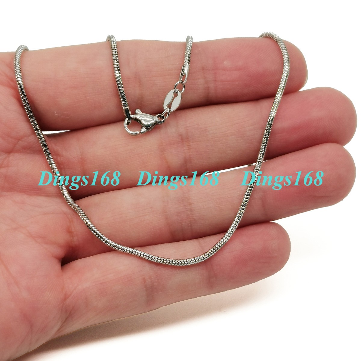 Solid 925 Sterling Silver Tarnish-Resist 28 inch 1.2mm Thin Snake Chain Necklace