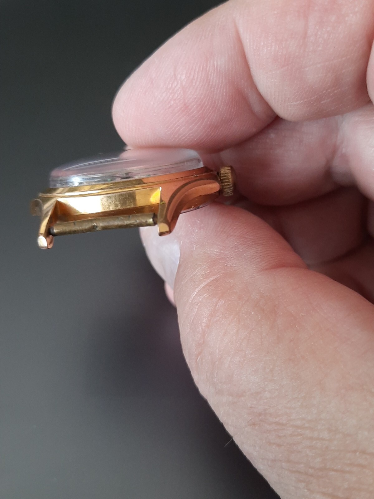 Vintage VOSTOK cal. 2605. USSR 60 Vostok wrist watch 17 Jewels Gold Plated.