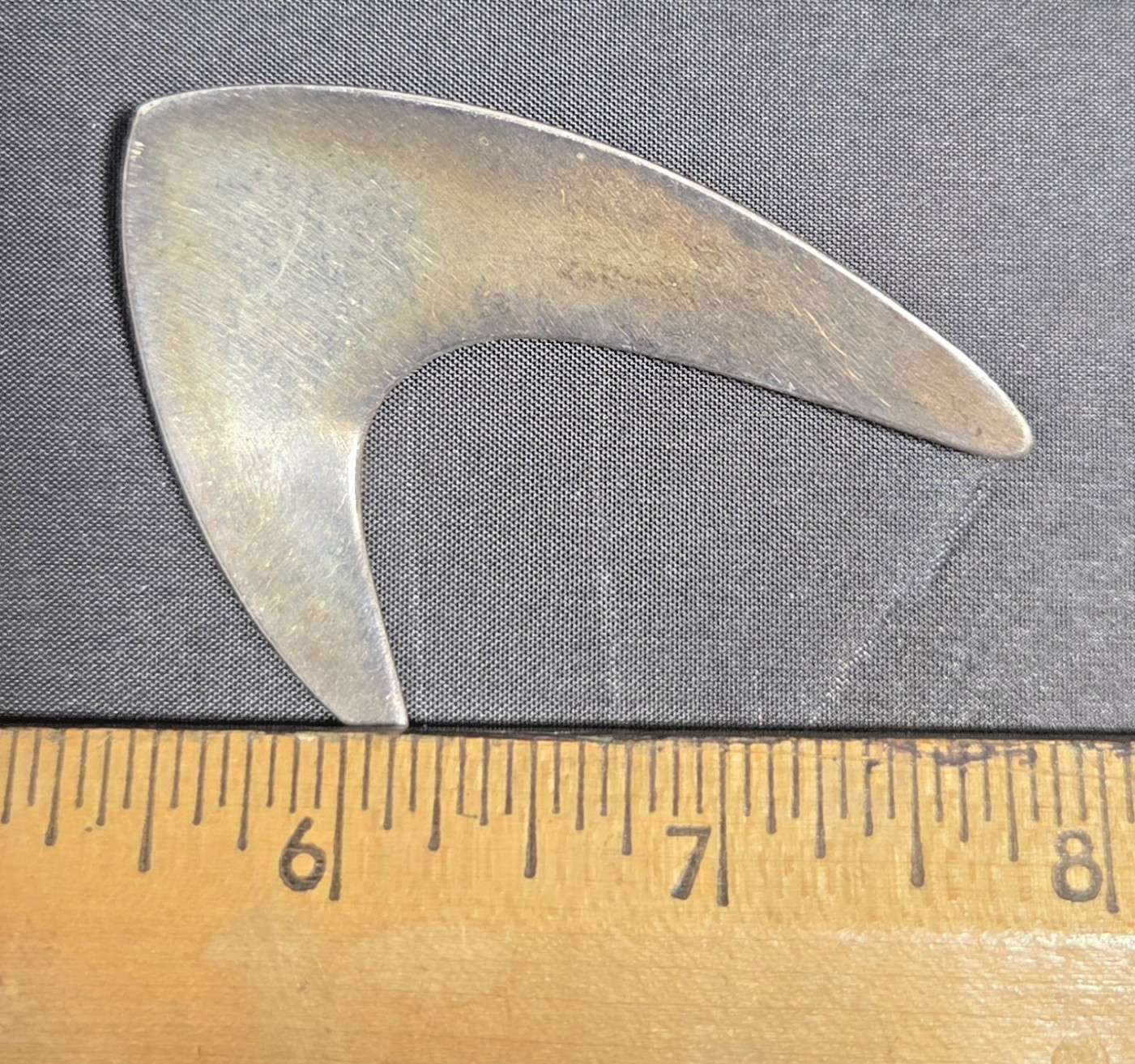 Vintage Danecraft Sterling Pin By Theodor Skat-Rodam Produced Between 1958-1973