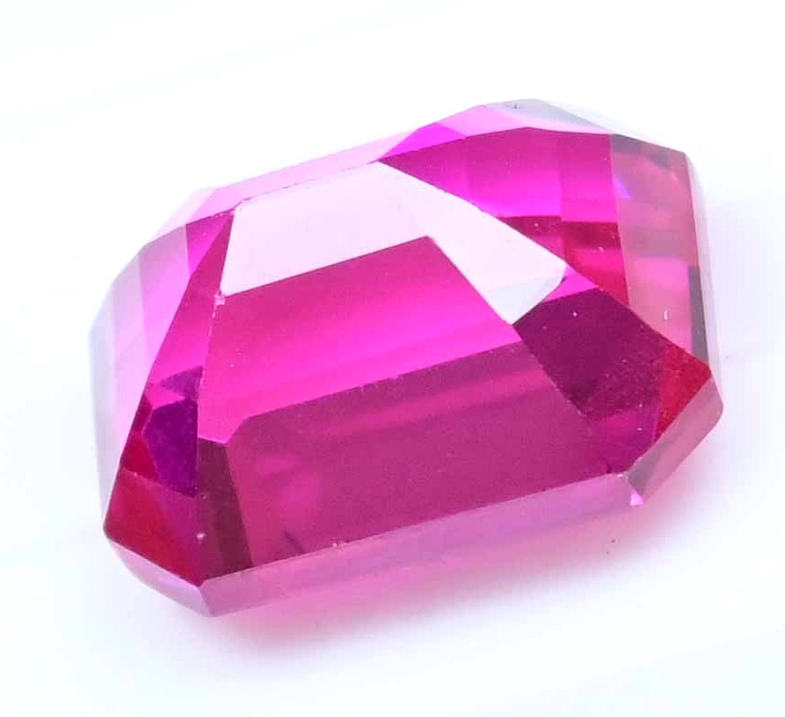 11.30 Ct Natural Mogok Pink Ruby Certified Stunning Emerald Rare Loose Gemstone