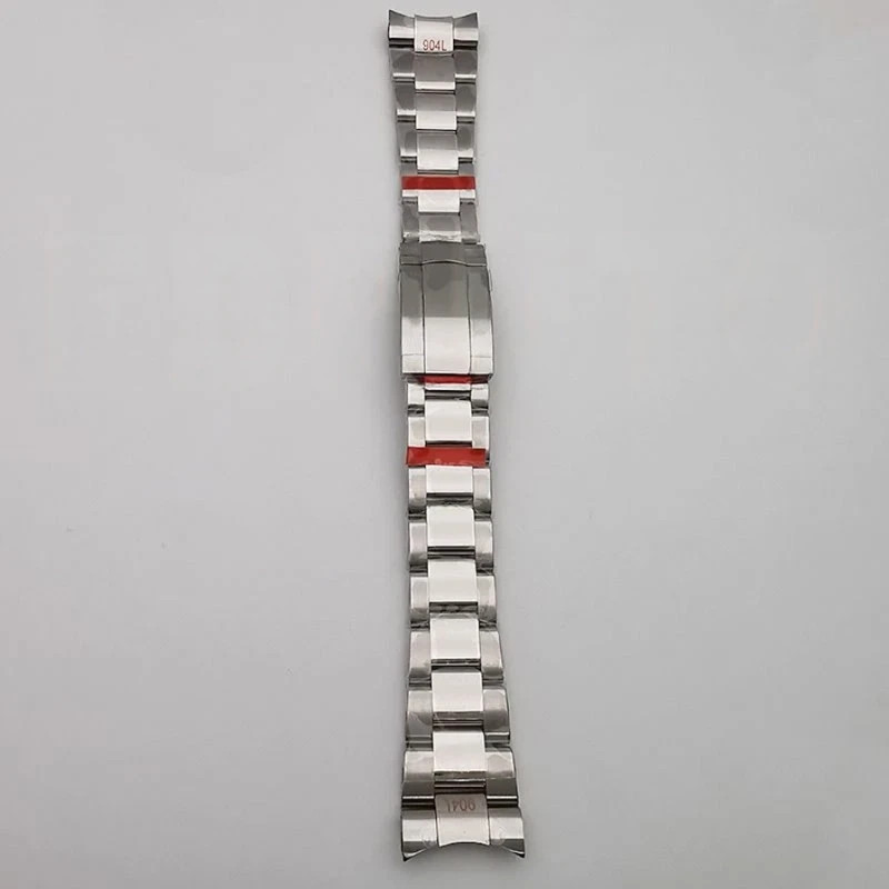20mm 904L SS Bracelet Metal Watch Band Strap Fits Rolex Datejust 116234 36mm