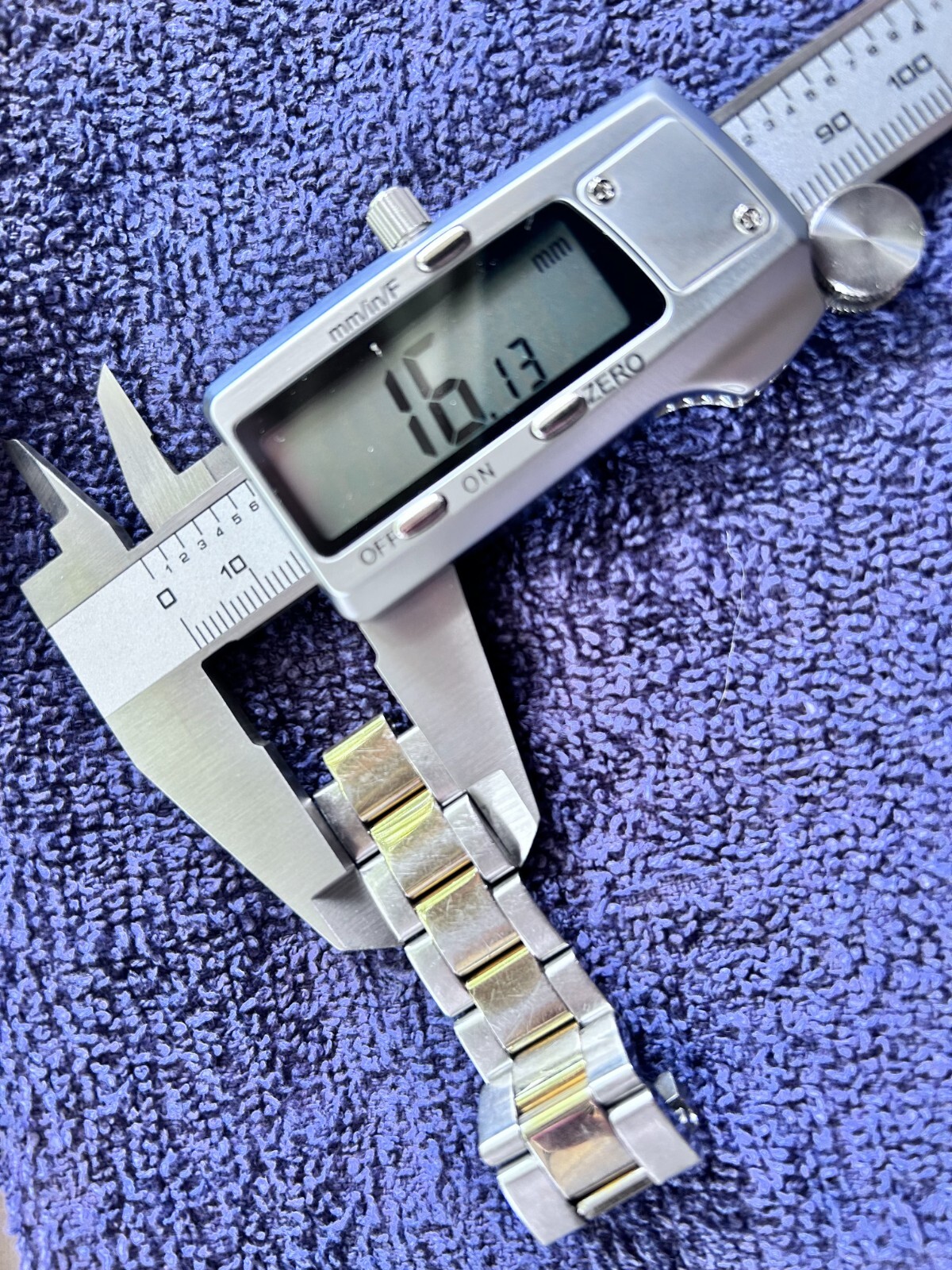 Watch Bracelet Links Gold & Silver Color Marked 116610 – Jubilee Style