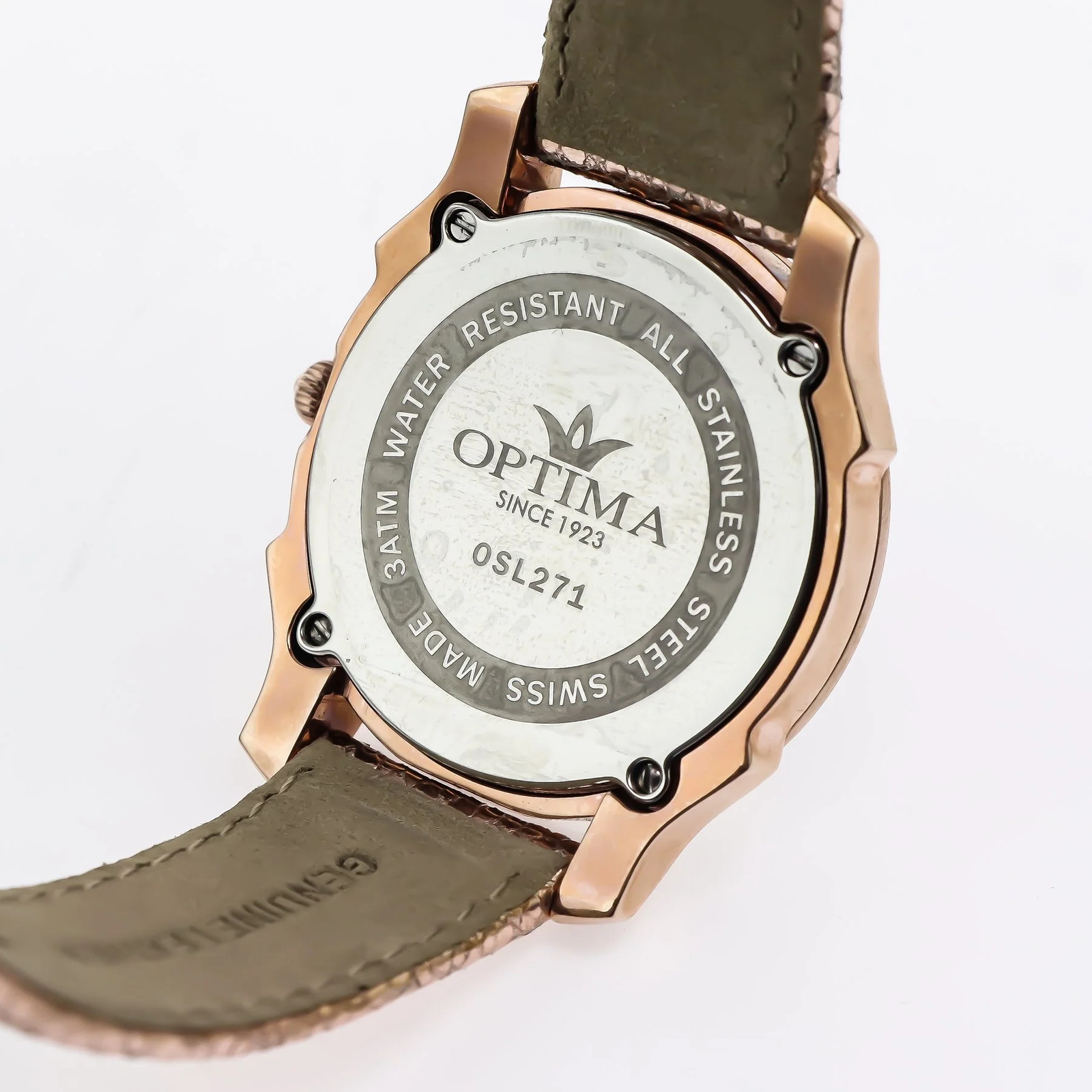 Optima – Swiss Watch – OSL271-RL-4 Quartz 38 mm OSL271 30 meters (3 ATM /