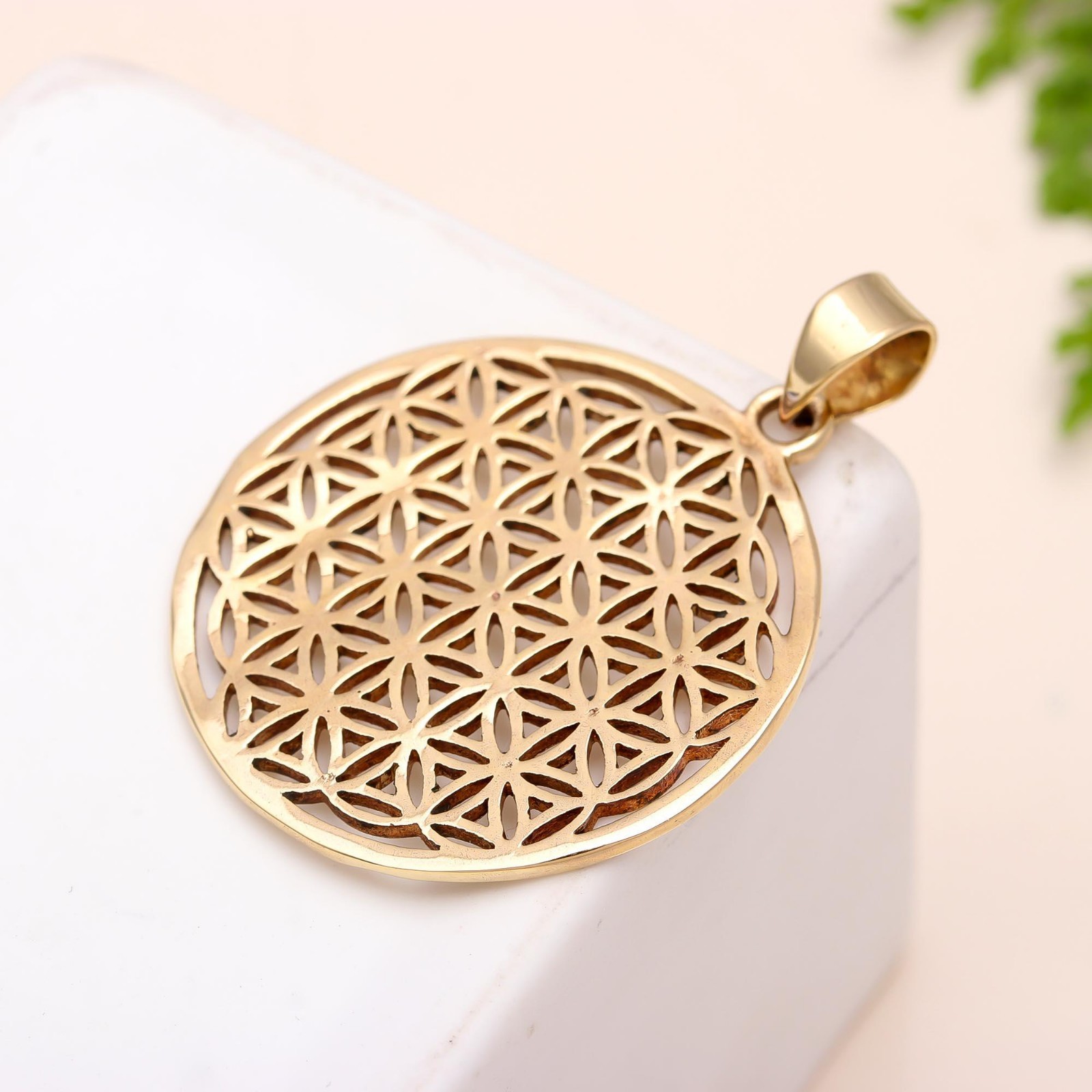 925 Sterling Silver Gold Plated Handmade Pendnat Gift For Birthday Love