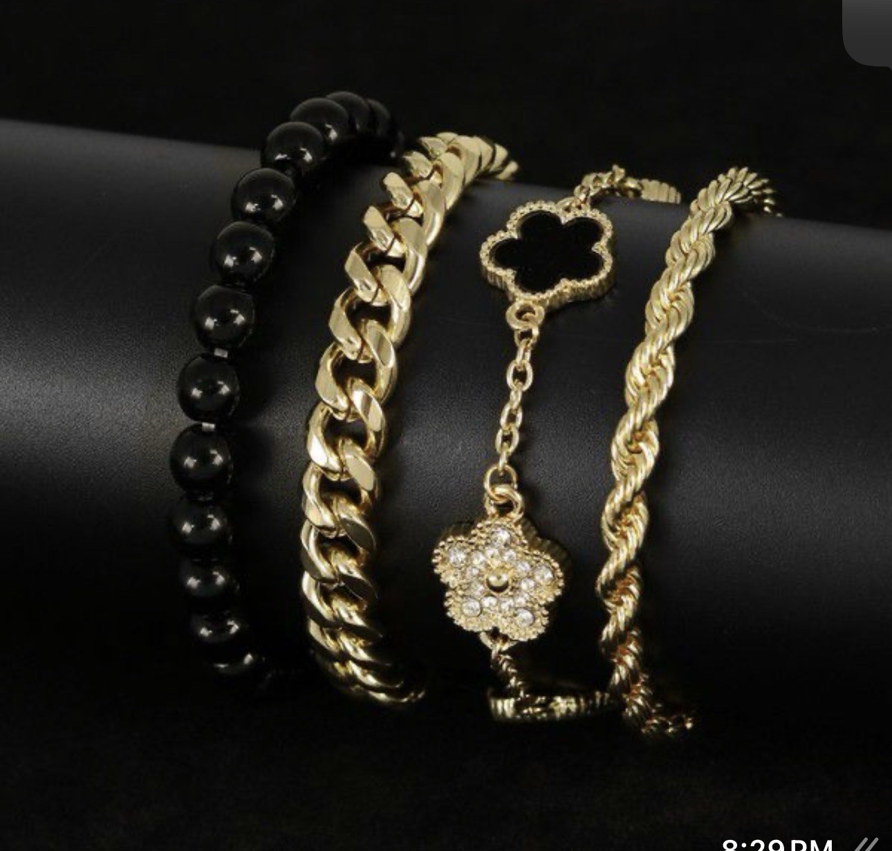 Men 4 Pieces Set Bracelet