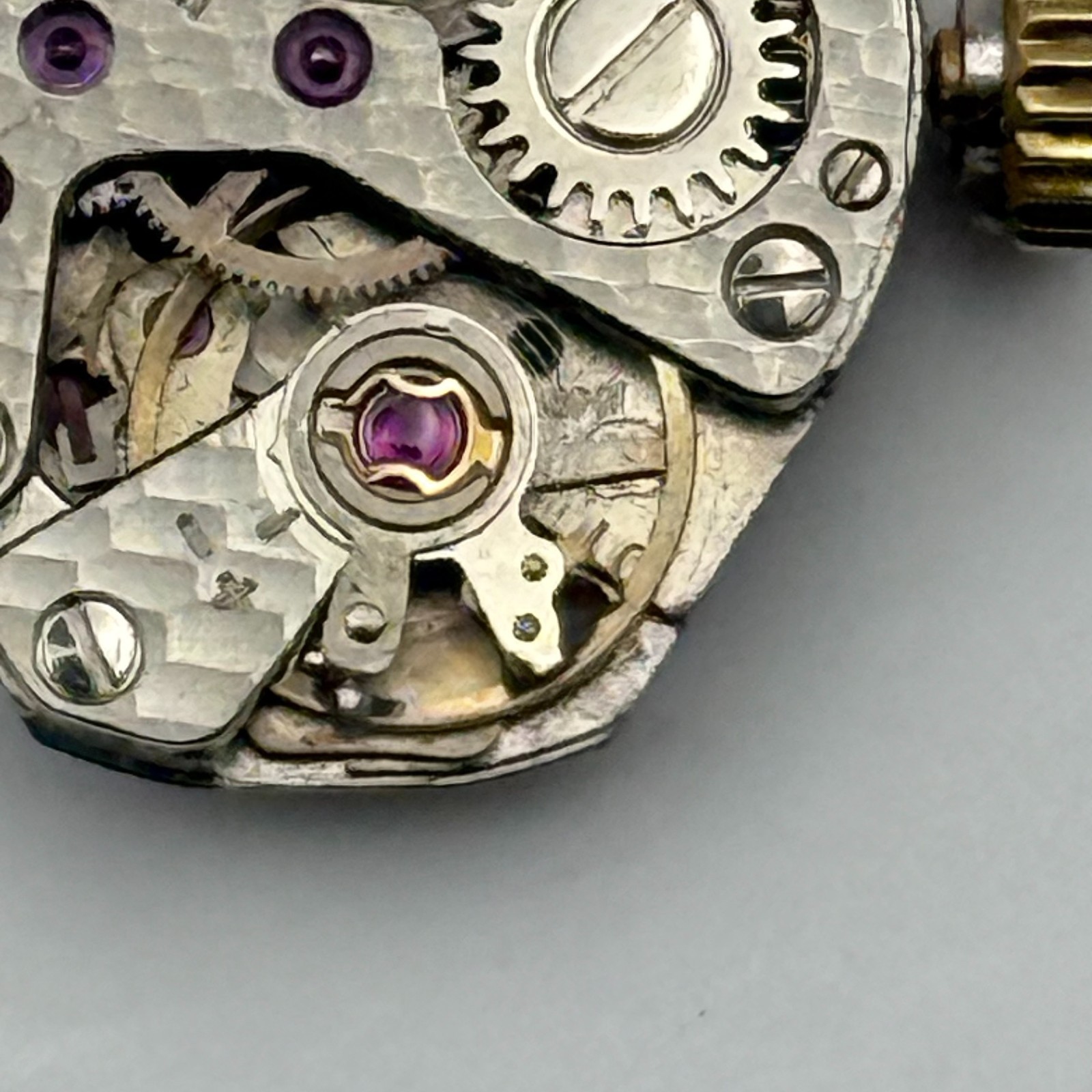FHF 69-21 Watch Movement Uno 17 Jewels Swiss Manual Wind Parts Repair 15.3mm