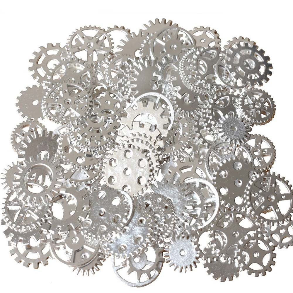 Bodosac 300 Gram 3/8 inches to 1 1/2 inches, Assorted,Black,Golden,Silver