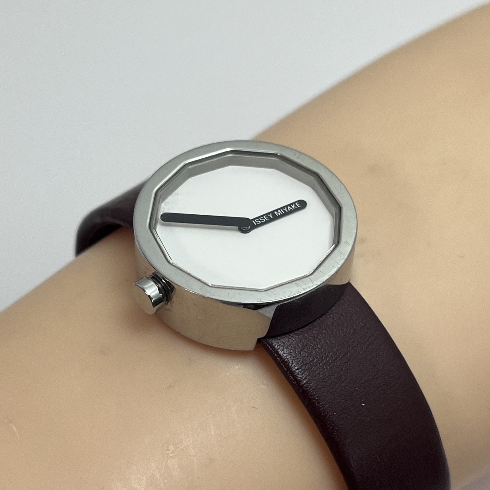 Seiko ISSEY MIYAKE TWELVE SILAP015 Women Qz WATCH NAOTO FUKASAWA JAPAN #B885
