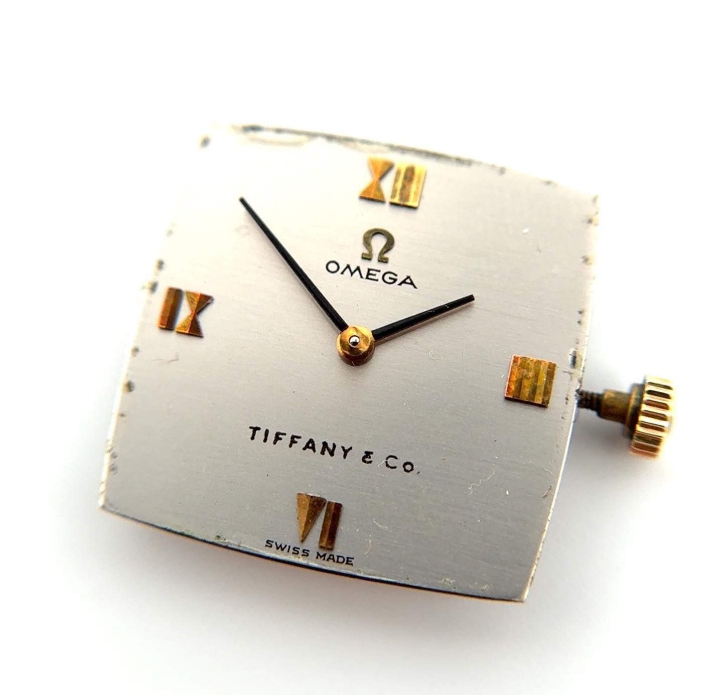 20.6mm Omega Tiffany & Co. Dial & Cal 620 17 Jewels Mechanical Manual Movement