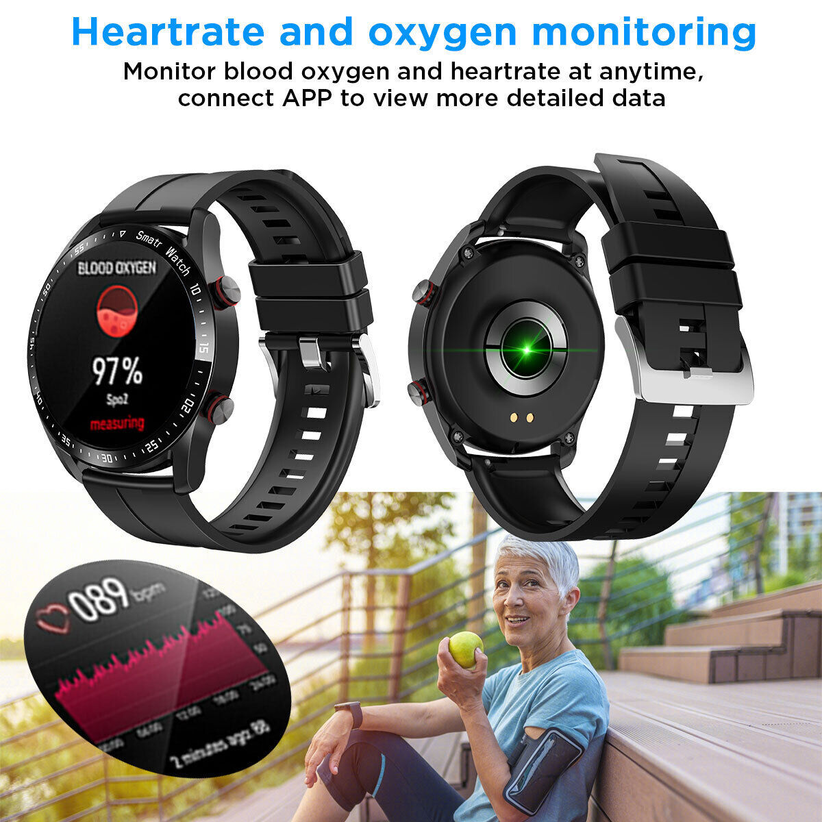 Smart Watch For Men Women Waterproof Smartwatch Bluetooth For iPhone Samsung