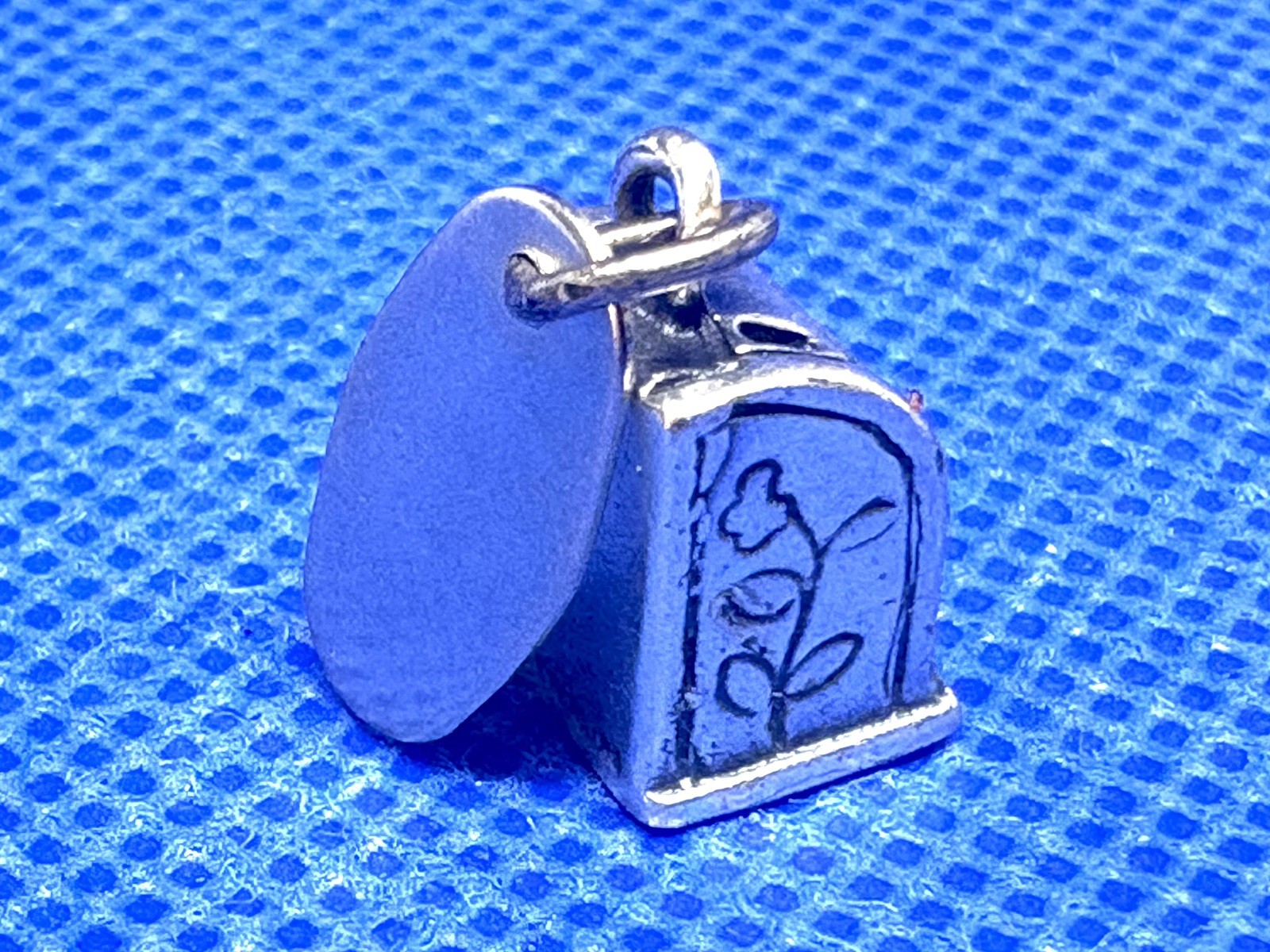 K47 – Slot Machine Las Vegas Charm 925 Sterling Silver 1970s 3.17 grams Nevada