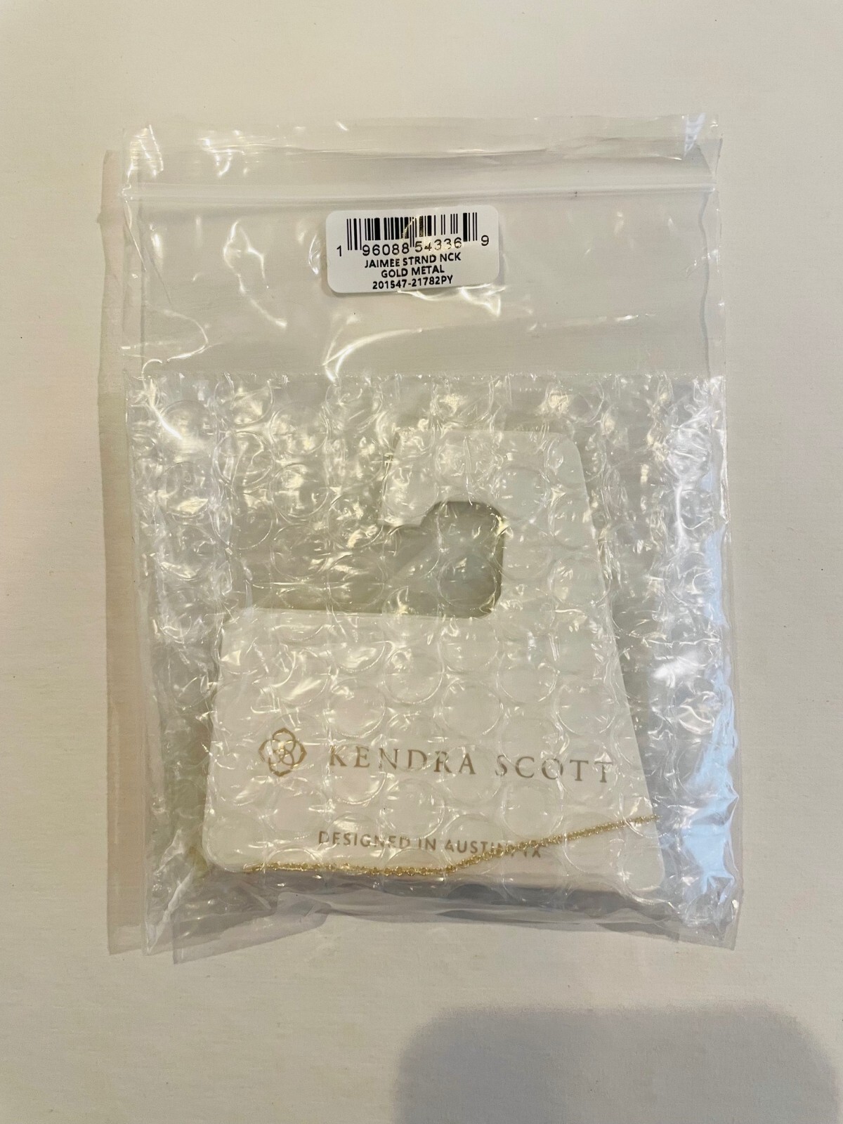 Kendra Scott Jaimee 14k Gold over Brass Delicate Dangle Charm Strand Necklace