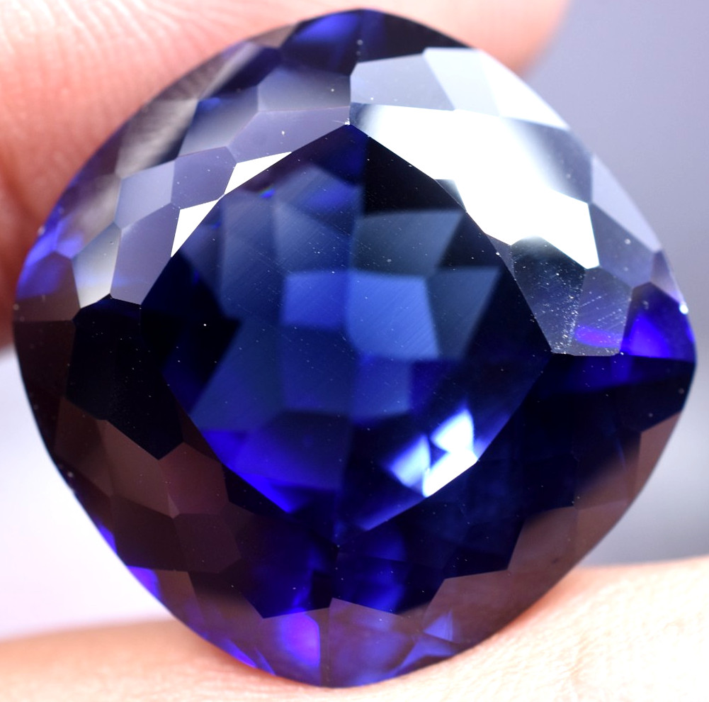 Natural 43.50 Ct Madagascar Royal Blue Sapphire GGL Certified Loose Gemstone