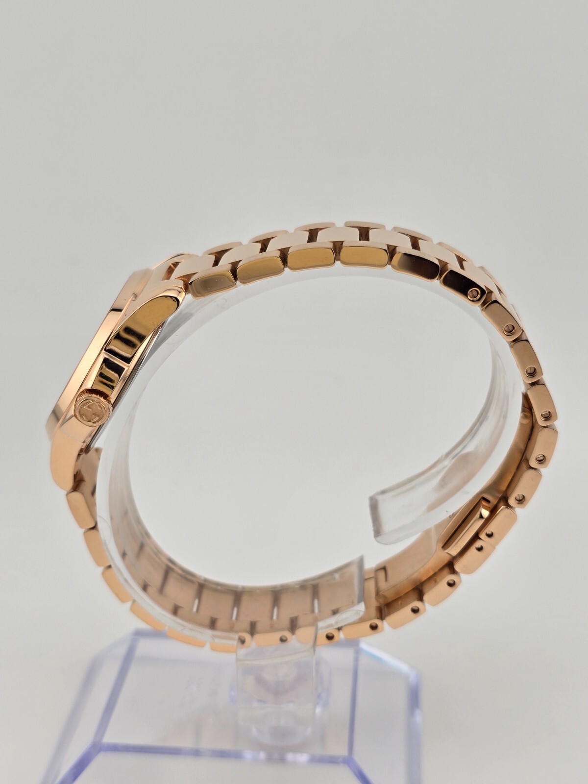 Gucci G-Timeless Women’s Rose Gold Tone Ladies Watch – YA126567 ($1010 MSRP)