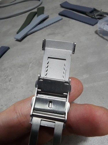 Watch Buckle Clasp Stainless Steel 316L Double Lock 14mm 16mm 18mm 20mm 22mm