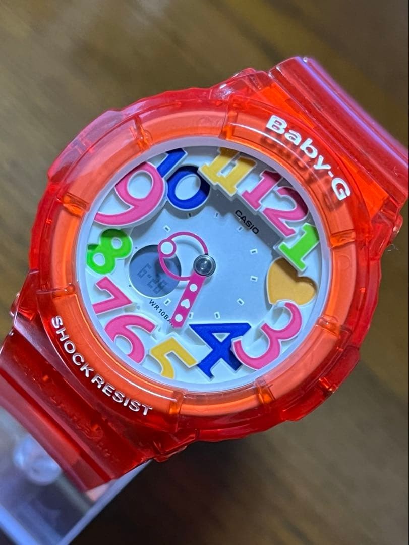 CASIO Baby-G BGA-131 Casio Ladies Quartz Skeleton Watch