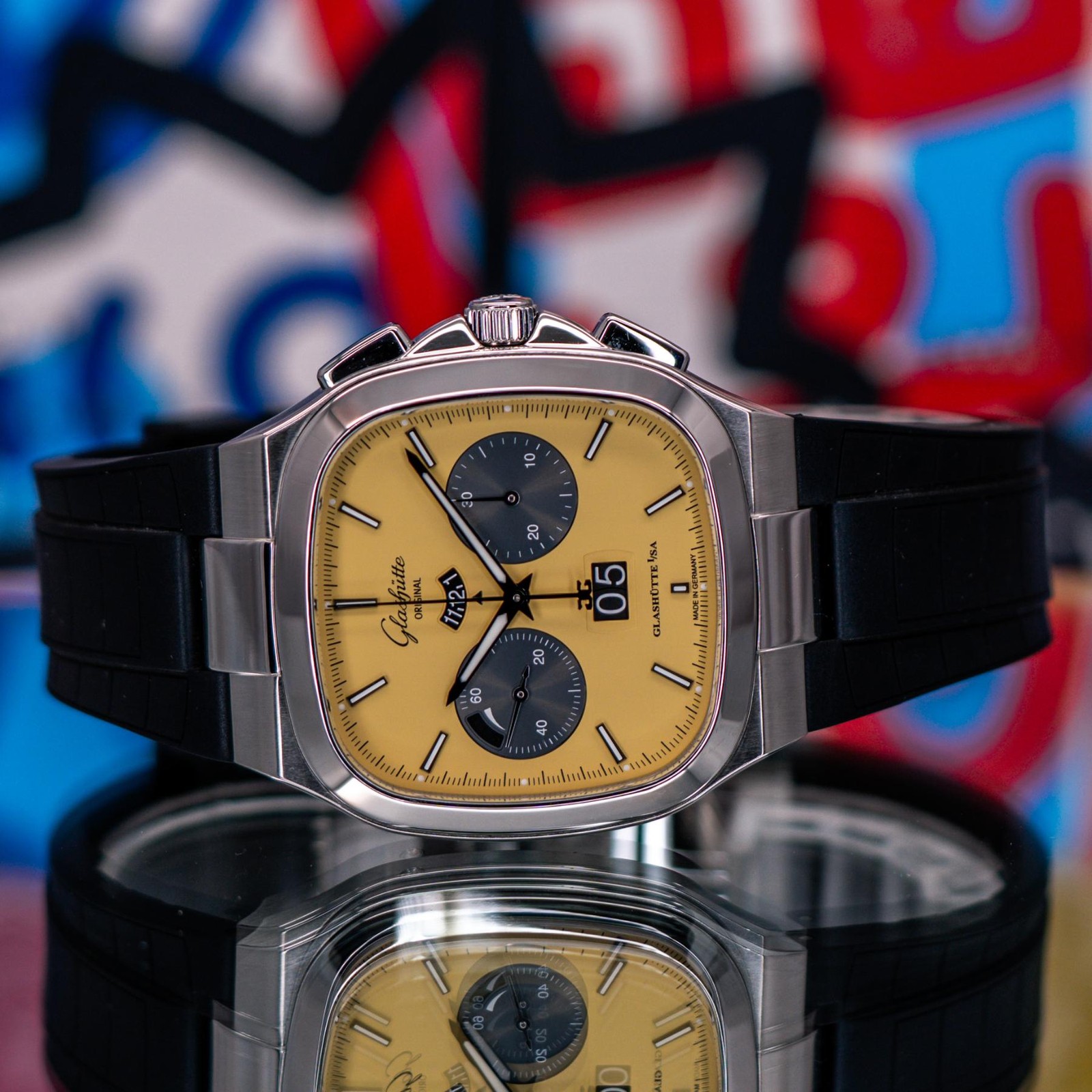 Glashütte Original Seventies Panorama Chronograph Golden Bay 13702140263