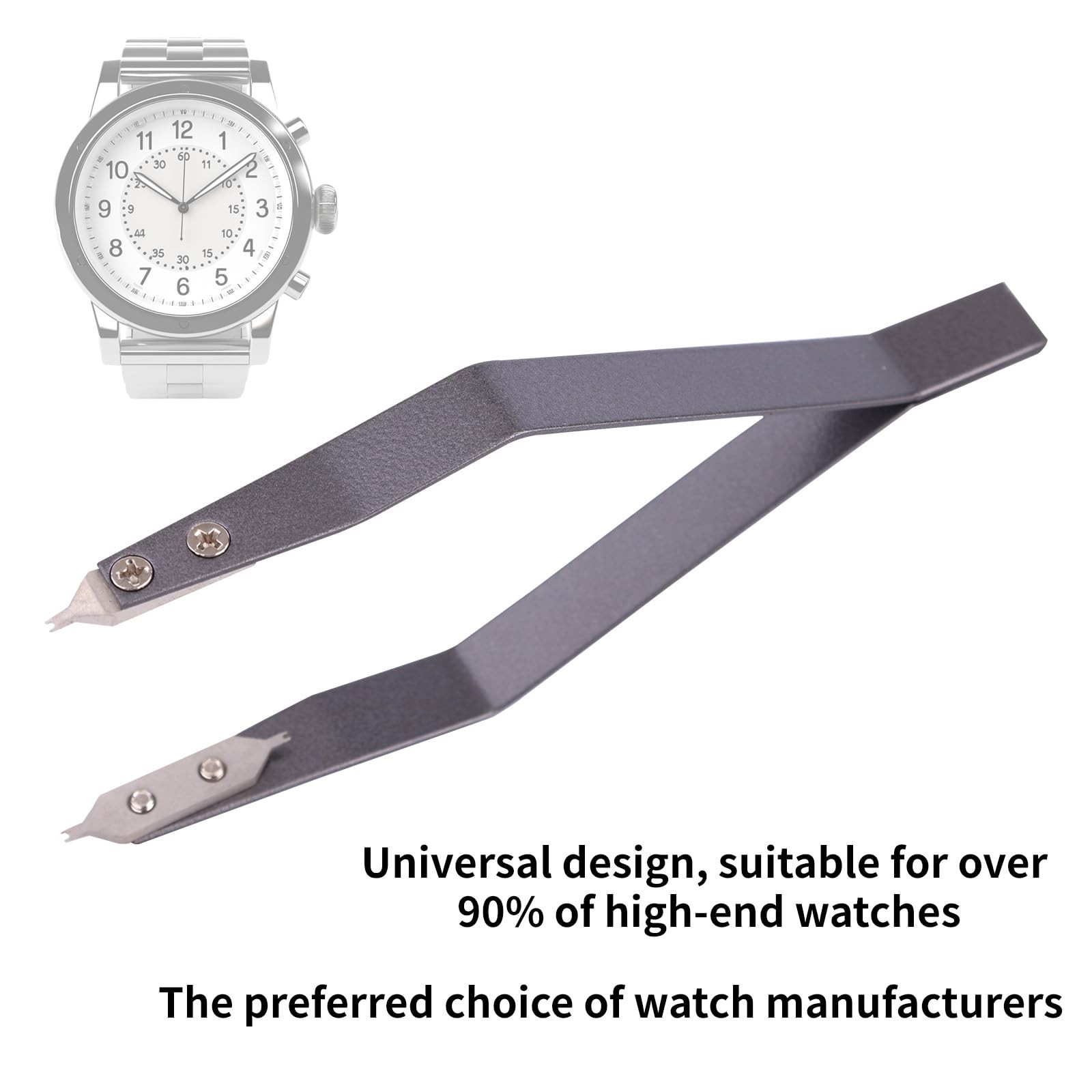 Spring Bar Tweezers, Aluminum Alloy Spring Bar Pliers Tool for Band Adjustmen…