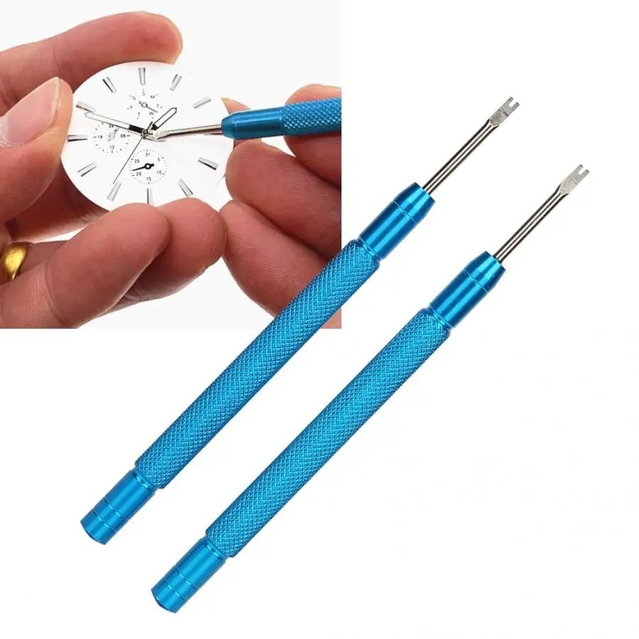 2PCS Watch Hand Remover Tool Alloy Steel Watch Repair Needle Lifting Set