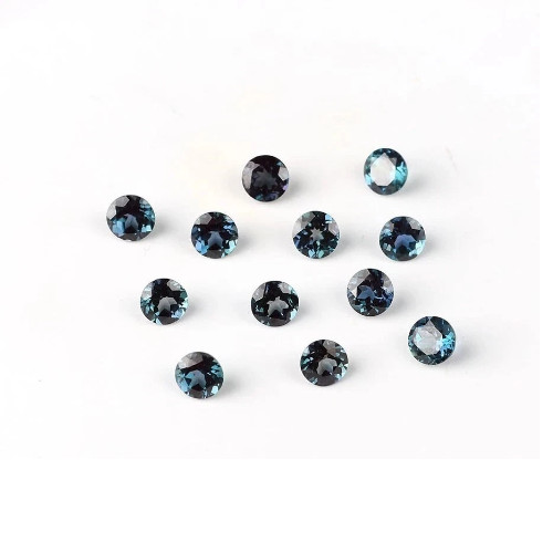9 x 9 MM (10 Pcs) Natural Color Change Alexandrite Certified Loose Gemstone Lot
