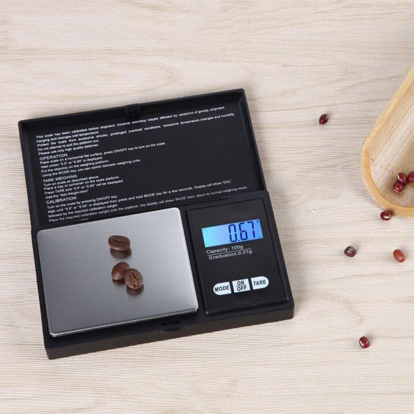 Digital Pocket Scale 0.01 Precision Jewelry Gold Silver Coin Gram 200g x 0.01g