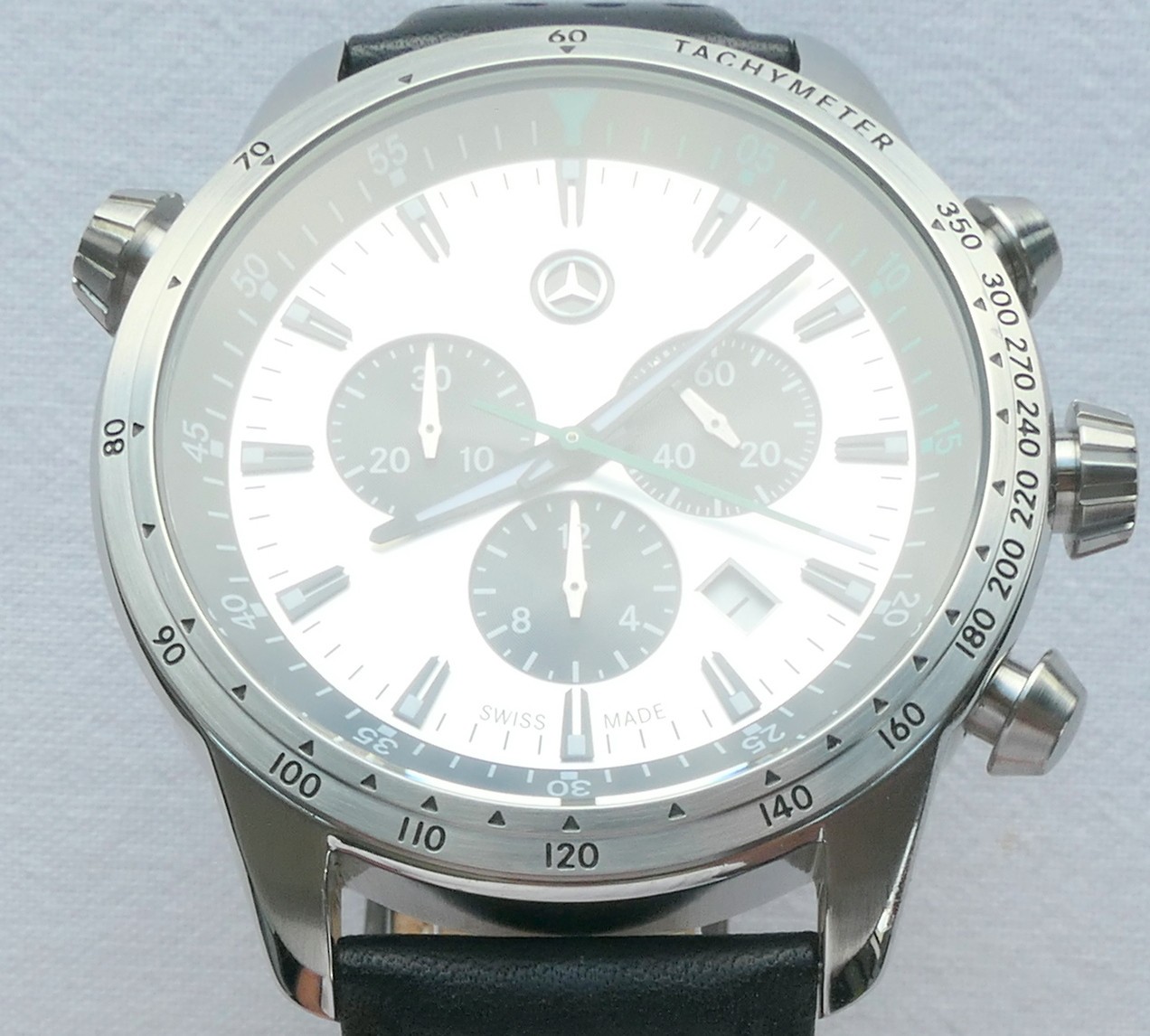 Mercedes Benz AMG DTM Motorsport Petronas Racing Car Accessory Chronograph Watch
