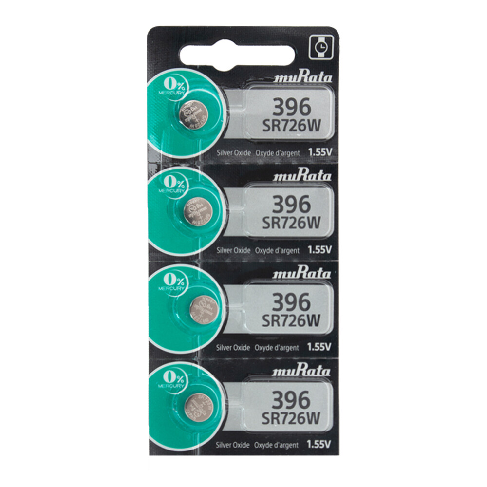 Murata Silver Oxide 396 1.55V Batteries x 4 – Replaces Sony