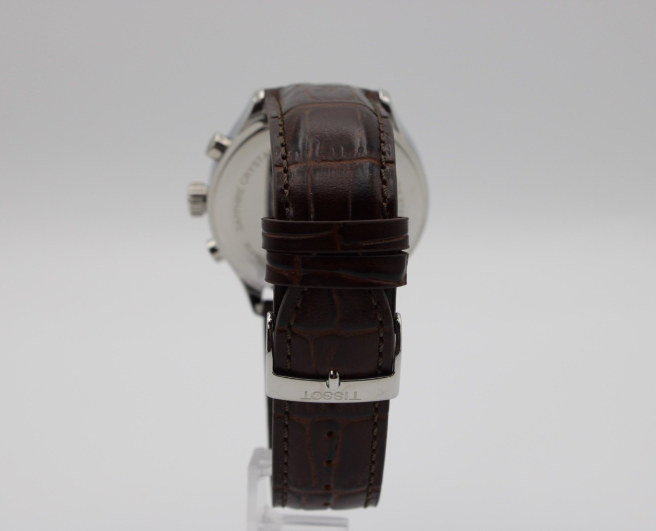 Tissot 45 MM Chrono XL Classic Blue Dial Leather Men’s Watch T116.617.16.047.00