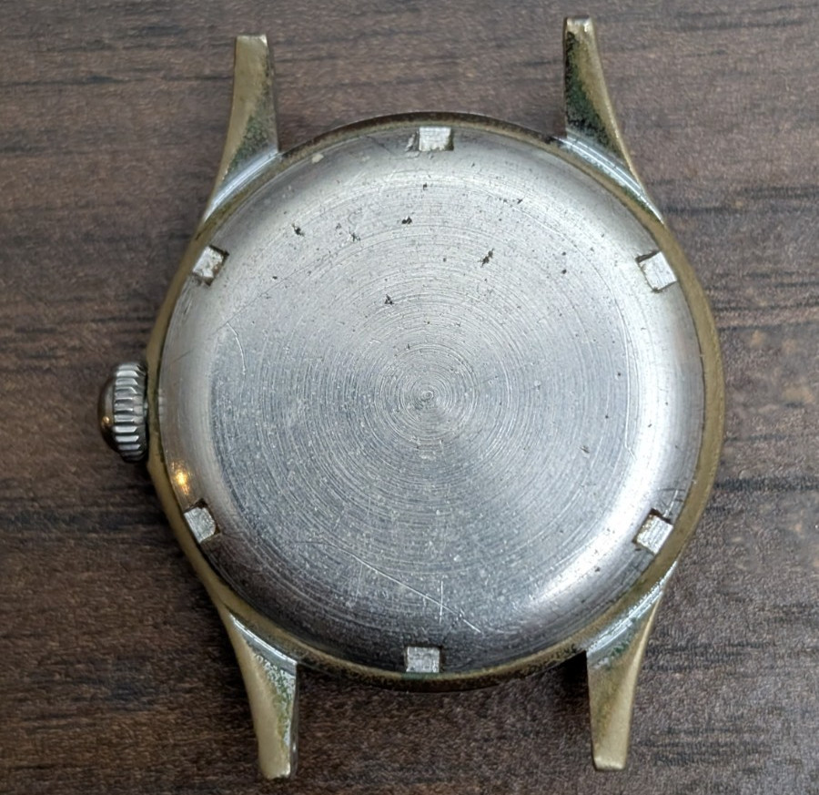 30mm 1950s Bulova 15 Jewels Field Manual Watch Red Hand. READ. Works. AS IS.