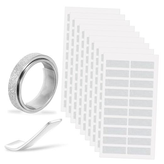 Thinp Ring Size Adjuster, 100 Pack Invisible for Samsung Galaxy/Oura Rings Gen