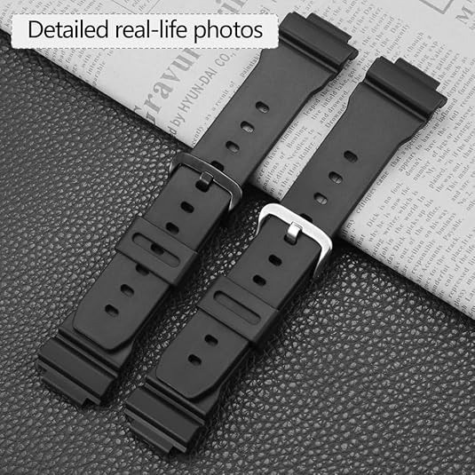 Replacement Band for Casio DW9052 DW6900 G Shock Resin Strap