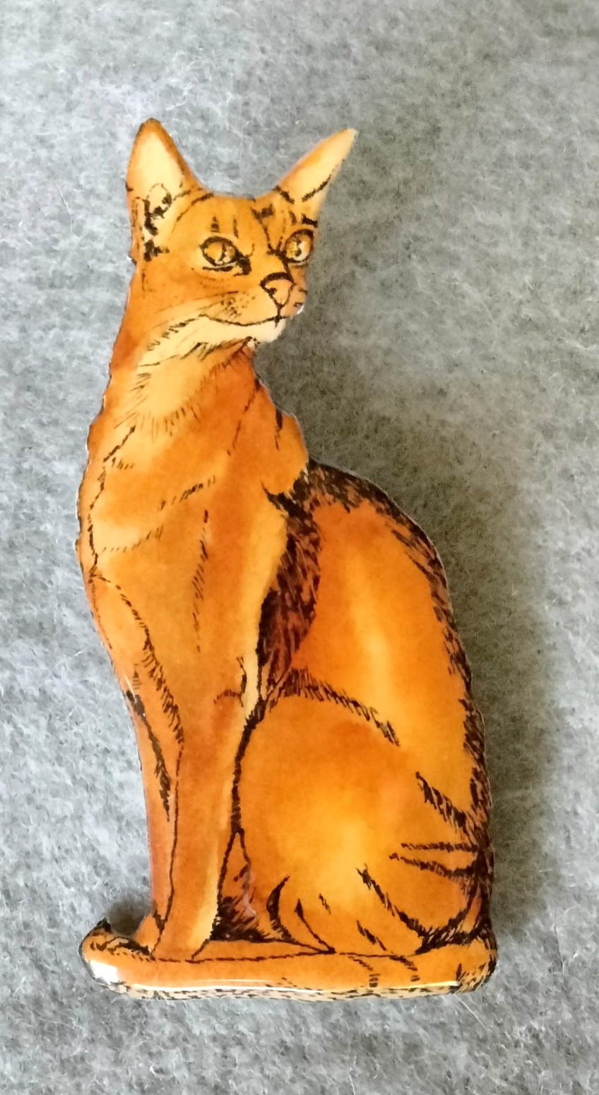 Vintage Studio of B. Moreno “Alec” Whiskers Cat Brooch (173 – 2581)