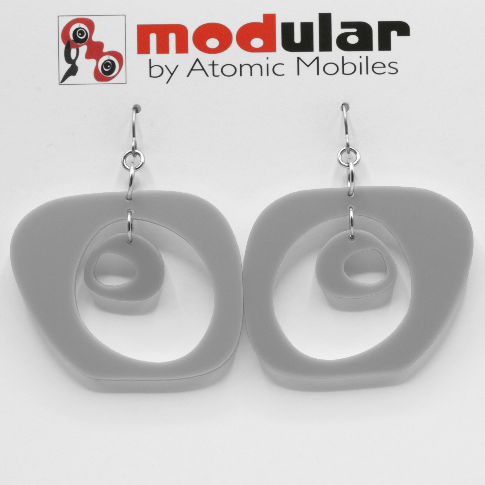 PARIS Statement Earrings – MOD Retro Mid Century Modern Style Gift For Her
