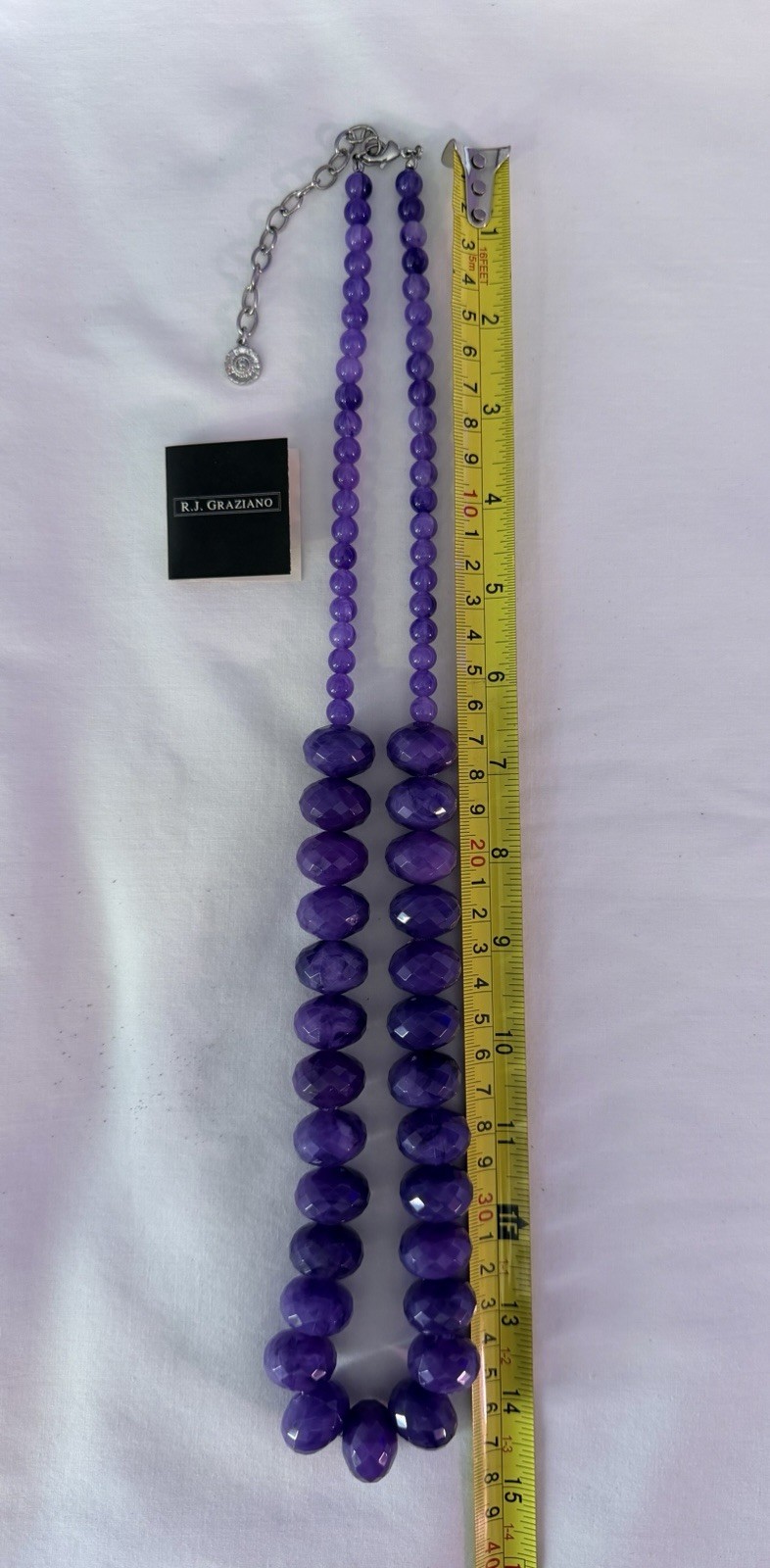 SEE PICS & DESCRIPTION! 2 R.J. Graziano Signature Necklaces Bought In July 2010
