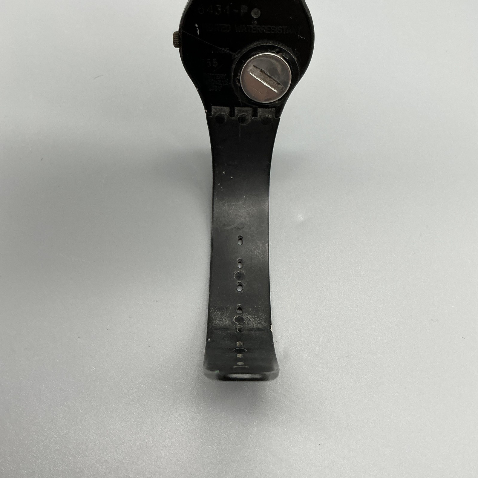 Swatch Lancelot Womens Watch 31mm Geometric Dial GB110 Plastic Swiss New Battery