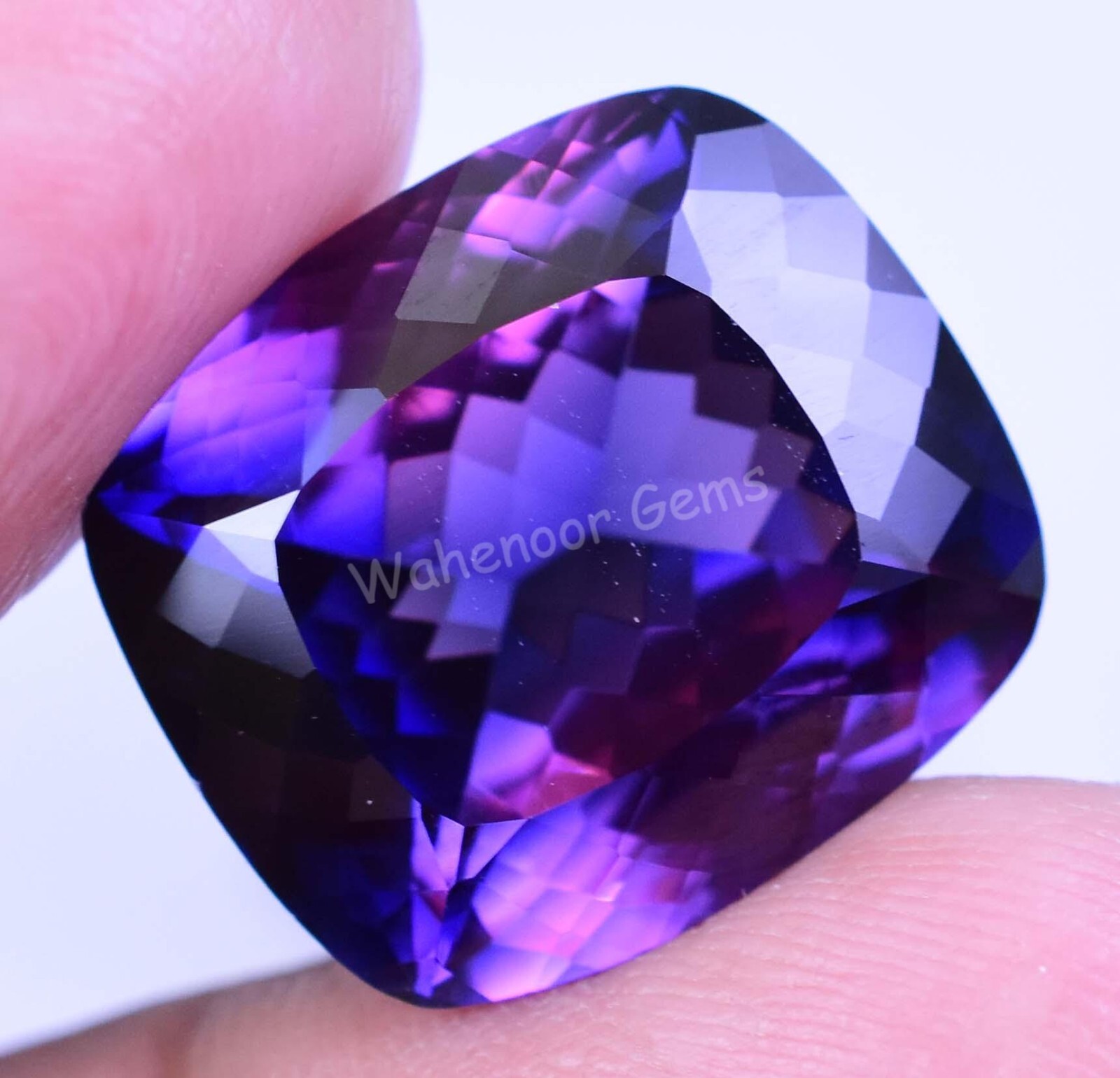 Natural 23.00 Ct Boysenberry Sapphire AGL Certified Fabulous Loose Gemstone