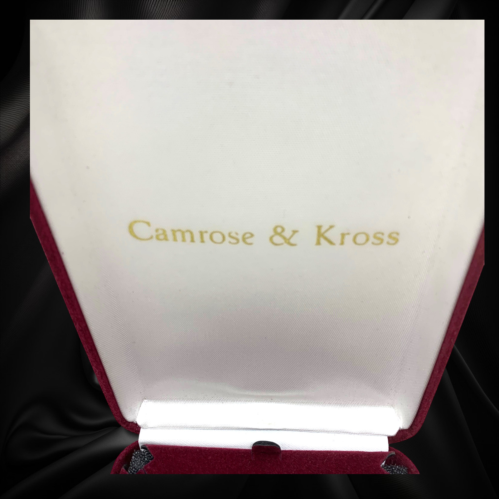Camrose & Kross Jackie Kennedy JBK Necklace Paperclip Crystal Convertible + Box